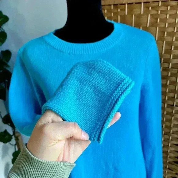 Lilly Pulitzer Blue Knit Sweater 100% Cotton in Blue - Picture 3 of 9